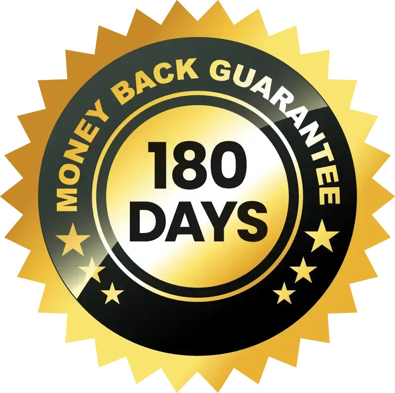 Synaptigen- Money-Back Guarantee Badge